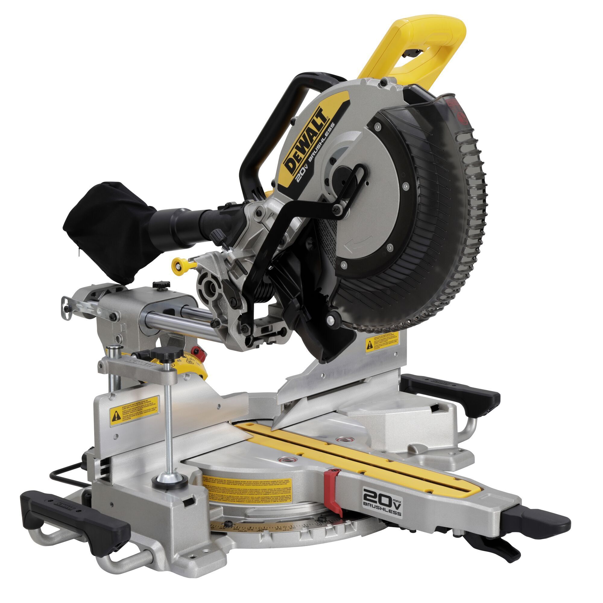 DEWALT 20 Volt MAX XR 12in. Double-Bevel Sliding Miter Saw, Tool Only, Model# DCS785B
